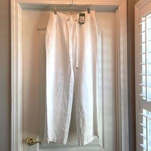 Lily Pulitzer NWT Linen beach pants. Size medium